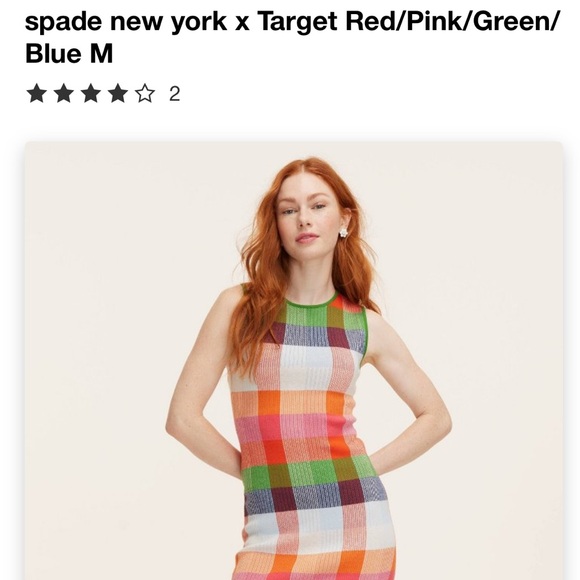 Kate spade new york x Target plaid sweater mini dress - Picture 1 of 3
